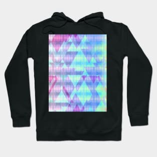 Triangles in delicate colors Hoodie